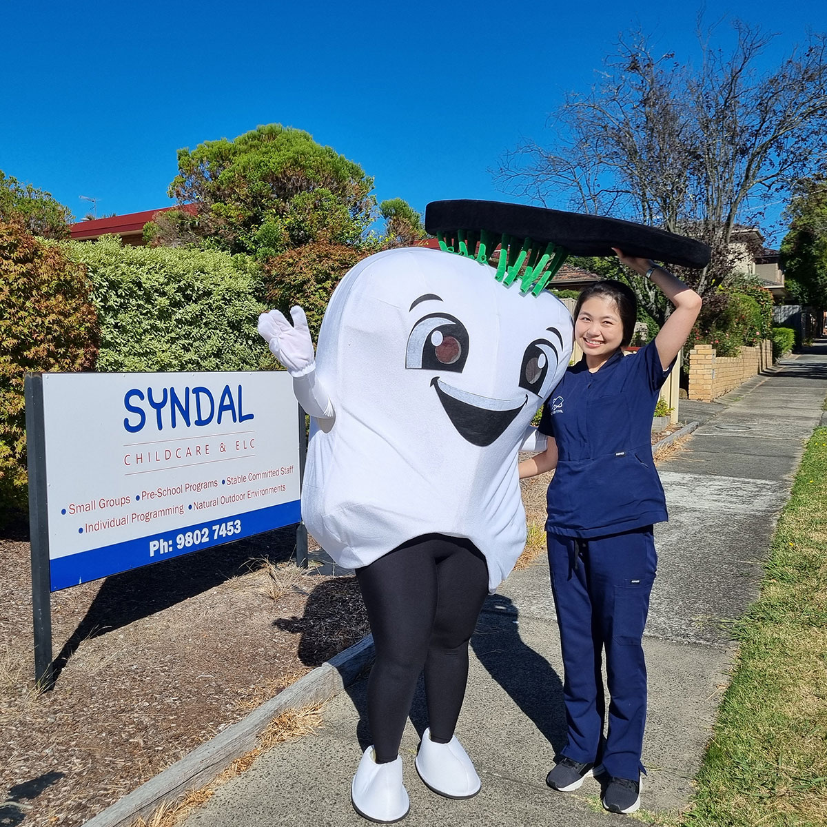 带给Syndal Childcare & ELC 的牙科乐趣