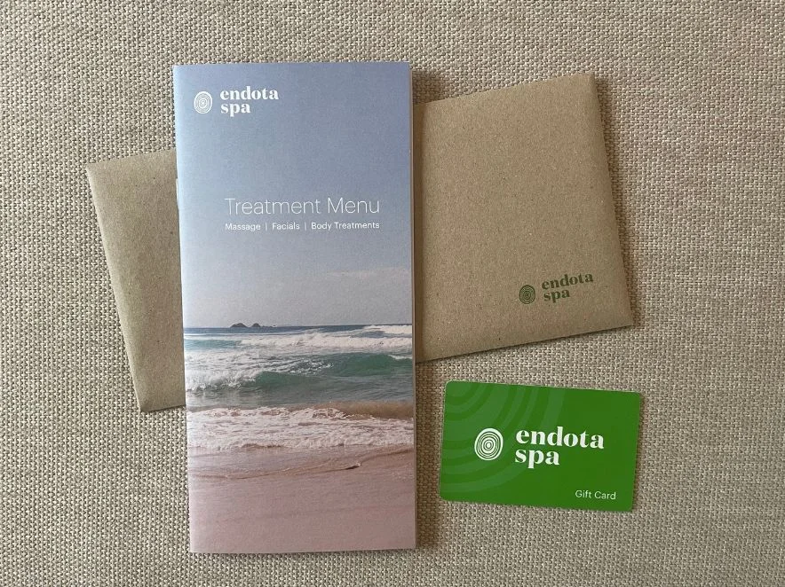 Endota spa gift card MC Dental